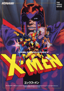 X-Men (4 Players ver JBA) Arcade Game Cover
